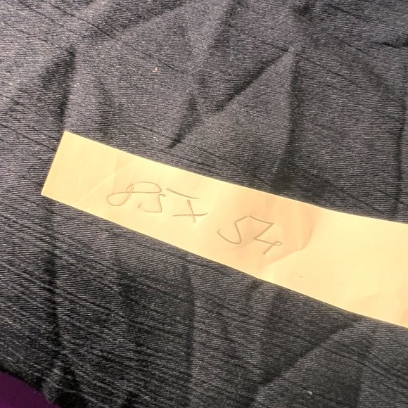 📌Dark Blue Fabric  for Craft, Sewing Great for a Dress, Top 85 x 54 Inch - Picture 7 of 8